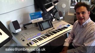 Using Music Finder on Yamaha Tyros  Part One  Introduction [upl. by Erlene]