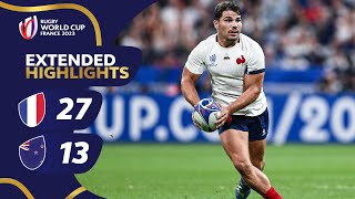 Les Bleus and All Blacks clash in epic opener  France v New Zealand  RWC 2023 Extended Highlights [upl. by Gelasius163]