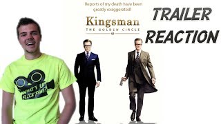 Kingsman The Golden Circle Official Trailer 2 Reaction [upl. by Litta]