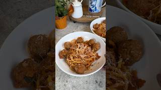 Meatballs foodshorts cooking youtubeshorts food foodie [upl. by Dlaregztif]