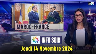 Info soir  Jeudi 14 Novembre 2024 [upl. by Rossy]