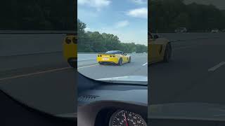 Perfect corvette C6 Z06 strolling by [upl. by Shermy]