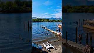 One Of The Most Idyllic Places In The UK Derwentwater Keswick 🏴󠁧󠁢󠁥󠁮󠁧󠁿 shorts [upl. by Eivla]