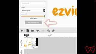 Add Your Own Watermark To An Ezvid Video [upl. by Stiegler]