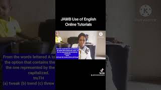 JAMB Use of English Online Tutorials [upl. by Agem]