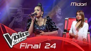 Midori Karunaratne  Dasaman Malak Wage දෑ සමන් මලක් වගේ  Final 24  The Voice Sri Lanka [upl. by Alaine]