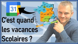 💥AGENDA💥 Comment ajouter lagenda des vacances scolaires de sa zone [upl. by Nnod192]