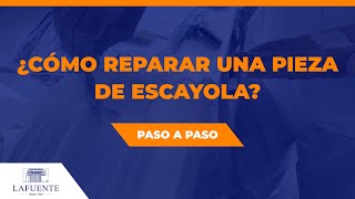 ¿Cómo reparar una pieza o moldura de escayola [upl. by Timothea152]