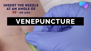 Venepuncture  How to take a blood sample  OSCE Guide  UKMLA  CPSA [upl. by Florie515]