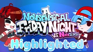 Fnf Full Character Highlighted A Nonsensical Friday Night [upl. by Aiuqal311]