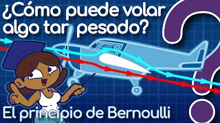 El principio de Bernoulli o ¿Por qué vuelan los aviones [upl. by Trudy]