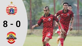 Persija Jakarta vs Persipu FC 8  0  Highlight Gol Uji Coba Persija Jakarta Menang Telak [upl. by Matheny403]