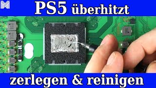 PS5 wird zu warm  Flüssigmetall Wärmeleitpaste erneuern [upl. by Heller]