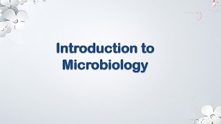 1 Introduction to Microbiology Part 1 🧬💜 [upl. by Renner]