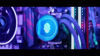 Installing AIO Coolman 240mm Liquid Cooler Coolman Streamer RGB  GameKN UFO 240 [upl. by Gibby684]