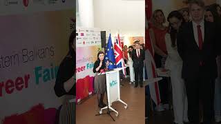 Career Fair at Western Balkans University [upl. by Eillehs]