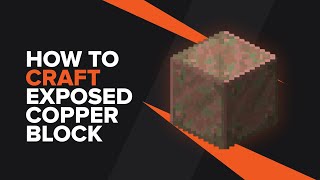 Minecraft Tutorial  How to Build a Copper Roof Starter Survival Base [upl. by Assiran]