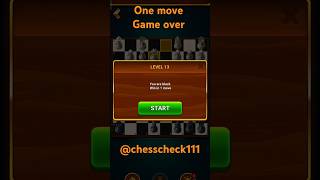 Only one easy move amp game up chess shorts games puzzle viralreels chessbaseindia sharp [upl. by Nalyad]