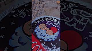 BABY welcome Rangoli 🌸 art painting drawing sketch artist love pencildrawing funny painter [upl. by Page433]