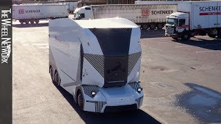 Einride TPod Autonomous 26ton Electric Truck [upl. by Bogey]