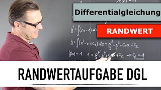 Lösung einer Differentialgleichung mit Randwerten  DGL Randwertaufgabe  Anfangsrandwertproblem [upl. by Catherin659]