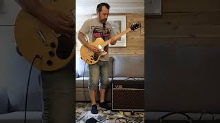 Bluesyrock improvisation on my 1977 guitar [upl. by Olodort887]