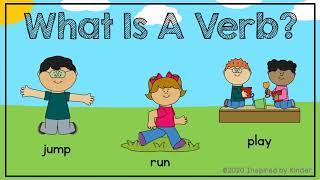 What is a Verb Verbs for KindergartenFirst Grade [upl. by Endaira1]