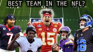 WHO IS THE BEST TEAM IN THE NFL [upl. by Yvor191]