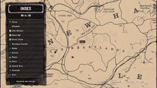 Red Dead Redemption 2 Badger Perfect Pelt Location Easy [upl. by Ymaj76]