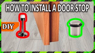 How to Install a Door stop  DIY [upl. by Toy]