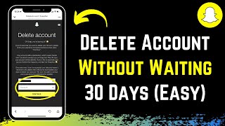 How to Permanently Delete Snapchat Account Without Waiting 30 Days [upl. by Blasius183]