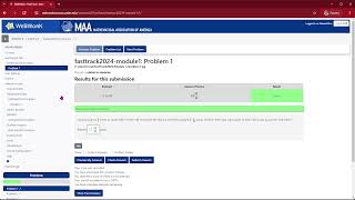 Brief WeBWorK demo for FastTrack Algebra 2024 [upl. by Carmella]