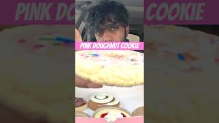 Pink Doughnut from Crumbl Cookies Review CrumblCookies CrumblReview Cookies Donuts fyp Hungry [upl. by Norraj93]