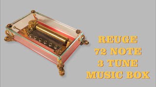 Vintage Reuge 72 Note Music Box [upl. by Bolan651]