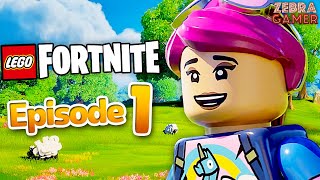 LEGO Fortnite Gameplay Walkthrough Part 1  FORTNITE  LEGO Building and Exploring [upl. by Shugart]