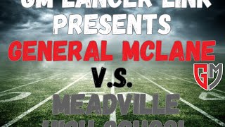 General McLane VS Meadville High School Senior Night [upl. by Penelope]