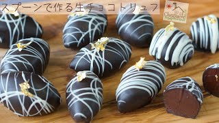 バレンタインをおしゃれに✨生チョコトリュフの作り方Chocolate Truffles Recipe [upl. by Ravi]