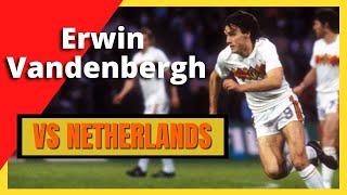 Erwin Vandenbergh in zege van België tegen Nederland 1985 [upl. by White983]