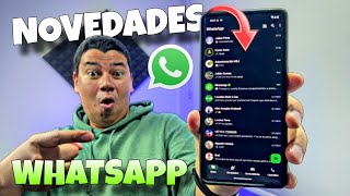 🔥Estas son NOVEDADES de WHATSAPP para esta SEMANA 🚀whatsapp whatsappstatus 2024 [upl. by Oiluarb]