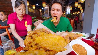 I Tried China’s Famous Whole Fried Chicken in Xi’an 🇨🇳 [upl. by Nnad]