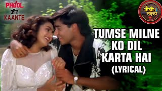 Tumse Milne Ko Dil Karta Hai  Lyrics Female Version [upl. by Ydne900]