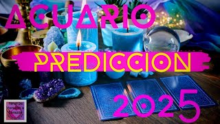 ACUARIO🪙2025 PREDICCION MES A MES [upl. by Asilim]