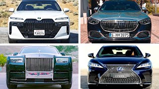 TOP 10 Best Luxury Sedan 2024 [upl. by Ihsakat]