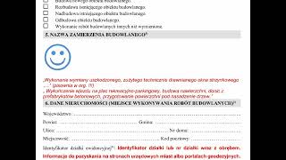 Jak wypełnić wniosek o pozwolenie na budowę PB1 zgłoszenie PB2 oraz oświadczenie PB5 i inne [upl. by Kcinomod]