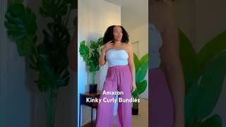 My favorite summer looks with BLY Kinky Curly Bundles  Traditional Sew In 182022 loveyourcurls [upl. by Amlet]