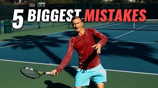 5 Common Forehand Mistakes amp How To Fix Them [upl. by Hatty]