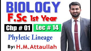 Phyletic Lineage  Chapter 1  1st year Biology  Lec  14 [upl. by Orlosky]