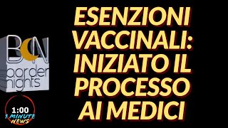 ESENZIONI INIZIATO IL PROCESSO AI MEDICI  1 Minute News [upl. by Larochelle]