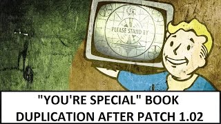 Fallout 4  quotYoure Specialquot Book Duplication After 102 [upl. by Manchester]