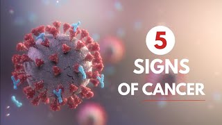 5Five Early Cancer Warning Signs😯 [upl. by Eibo]